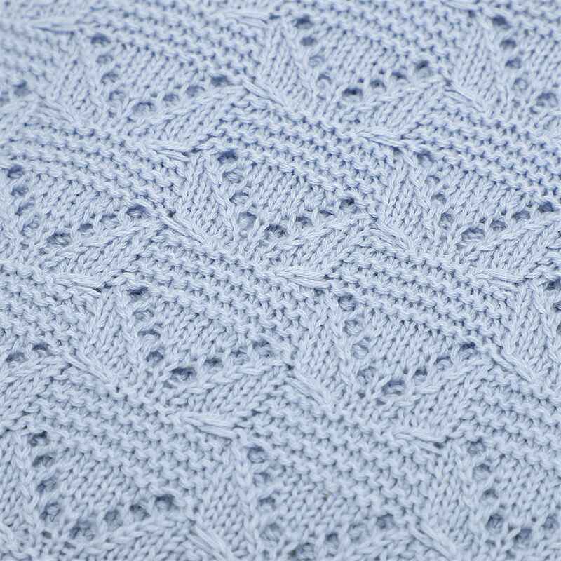 Blue-Baby-Blanket-for-Girls-and-Boys-Knit-Swaddling-Baby-Blanket-for-Newborns-Infants-Toddlers-A051-Detail-4