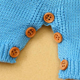 Blue-Baby-Girl-Boy-white-cloud-pattern-Romper-Sleeveless-Knitted-Bodysuit-Jumpsuit-A013-Hem