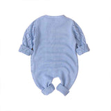     Blue-Newborn-Knit-Romper-Round-Neck-Jumpsuit-Hollow-Breathable-Bodysuit-for-Baby-Girls-Boys-A021-Back