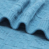 Blue-Unisex-Knit-Swaddling-Baby-Blanket-for-Girls-and-Boys-Soft-Warm-Cozy-Blanket-A086-Detail-3