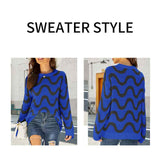 Blue-Womens-Cute-Sweaters-Striped-Knit-Sweater-Lightweight-Pullover-Long-Sleeve-Tops-K593-Detail