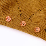    Brown-Baby-Knit-Romper-Toddler-Jumpsuit-Little-Girls-Sunsuit-A008-Detail-2