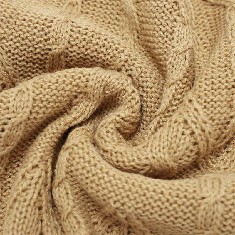 Brown-Neutral-Baby-Cable-Knit-Blanket-Cable-Baby-Girl-Receiving-Blankets-Infant-Swaddle-Baby-Blanket-A048-Detail-4