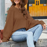 Brown-Womens-Oversized-Sweater-Casual-Fall-Round-Neck-Long-Sleeve-Loose-Rib-Knit-Pullover-K580