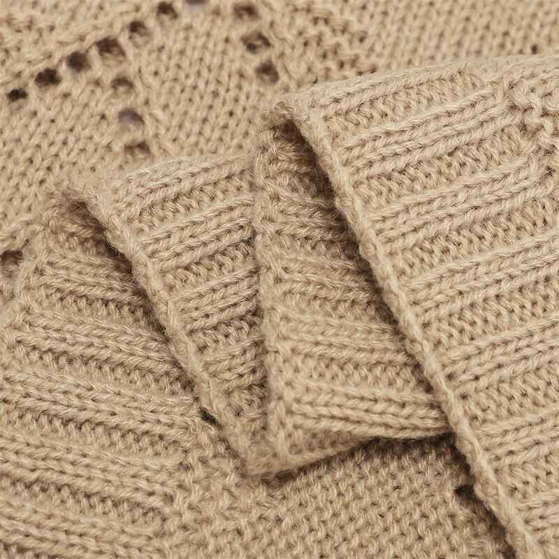 Camel-Baby-Blanket-Cotton-Knit-Soft-Cozy-Newborn-Boy-Girls-Swaddle-Receiving-Blanket-Hearts-Knitted-Blanket-A052-Detail-4