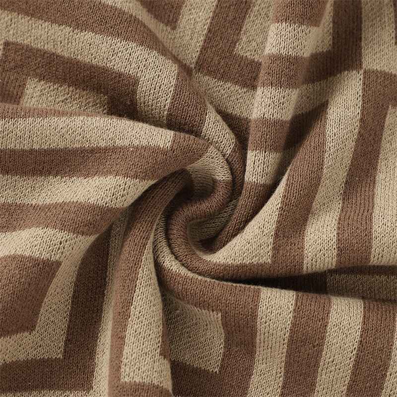 Coffee-Knit-Baby-Swaddling-Blanket-Cotton-Lightweight-Soft-Cozy-Receiving-Swaddle-Crib-Stroller-Quilt-Blanket-A062-Detail-3