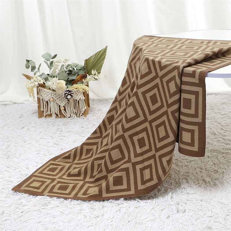 Coffee-Knit-Baby-Swaddling-Blanket-Cotton-Lightweight-Soft-Cozy-Receiving-Swaddle-Crib-Stroller-Quilt-Blanket-A062-Scenes-5