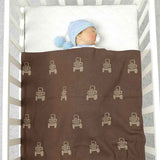     Coffee-Soft-Cotton-Knit-Gender-Neutral-Baby-Blankets-Infant-Swaddle-for-Boys-and-Girls-Baby-Blanket-A069-Scenes-4
