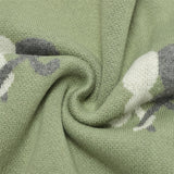 Green-100_-Cotton-Baby-Blanket-Knit-Soft-Cozy-Swaddle-Receiving-Blankets-Toddler-Infant-Blanket-with-Lovely-Rabbit-A058-Detail-4