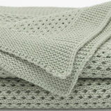 Green-Baby-Blanket-Knitted-Cellular-Blanket-Toddler-Blankets-for-Boys-and-Girls-A035-Detail-5