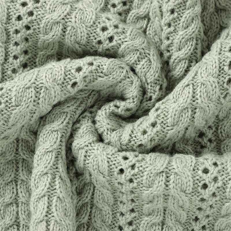 Green-Baby-Blanket-Soft-Knit-Swaddle-Receiving-Blankets-Crochet-Cosy-Blanket-Baby-for-Newborn-A066-Detail-2