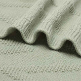 Green-Crochet-Safe-Knitted-Blanket-for-Newborn-Boys-and-Girls-A072-Detail-1