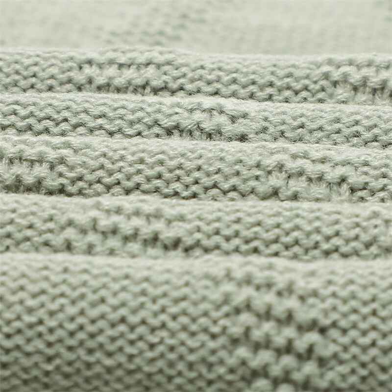 Green-Crochet-Safe-Knitted-Blanket-for-Newborn-Boys-and-Girls-A072-Detail-2