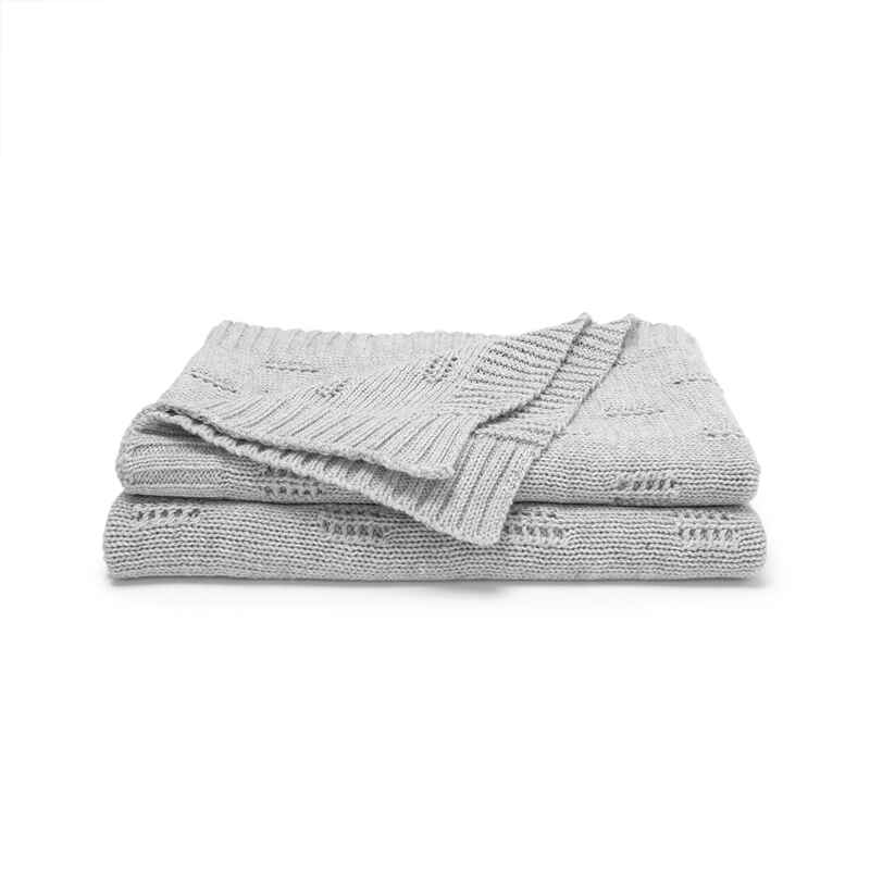 Grey-Baby-Blanket-Knit-Toddler-Blankets-for-Boys-and-Girls-A078