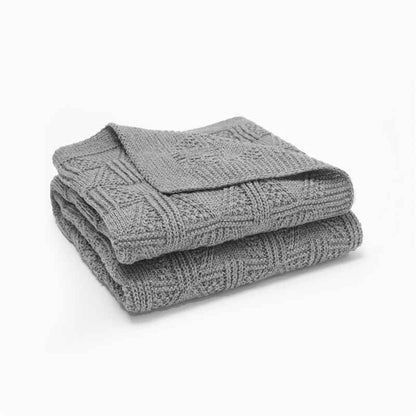 Grey-Baby-Blanket-Knit-Toddler-Blankets-for-Boys-and-Girls-with-Cherry-Pattern-A088