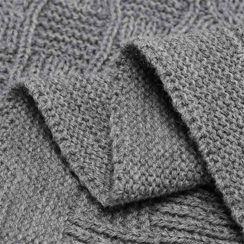 Grey-Baby-Blankets-Neutral-Cotton-Knit-Blanket-Safe-Crochet-Newborn-Swaddle-for-Crib-Stroller-Boy-Girls-A073Detail-2