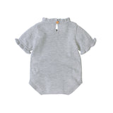 Grey-Baby-Knit-Romper-Toddler-Jumpsuit-Little-Girls-Sunsuit-A008-Back