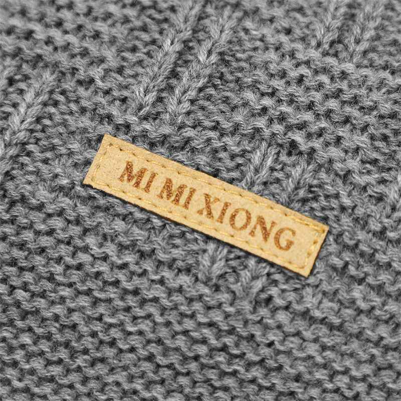 Grey-Baby-Receiving-Blanket-for-Organic-Cotton-Knit-Soft-Warm-Cozy-Unisex-Cuddle-Blanket-A083-Detail-1