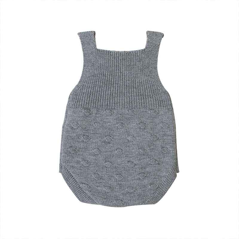 Grey-Infant-Baby-Girls-And-Boy-Summer-Outfits-Fly-Sleeve-Solid-Knit-Romper-Tops-Short-Pants-Headband-Casual-Clothes-Set-A011-Back