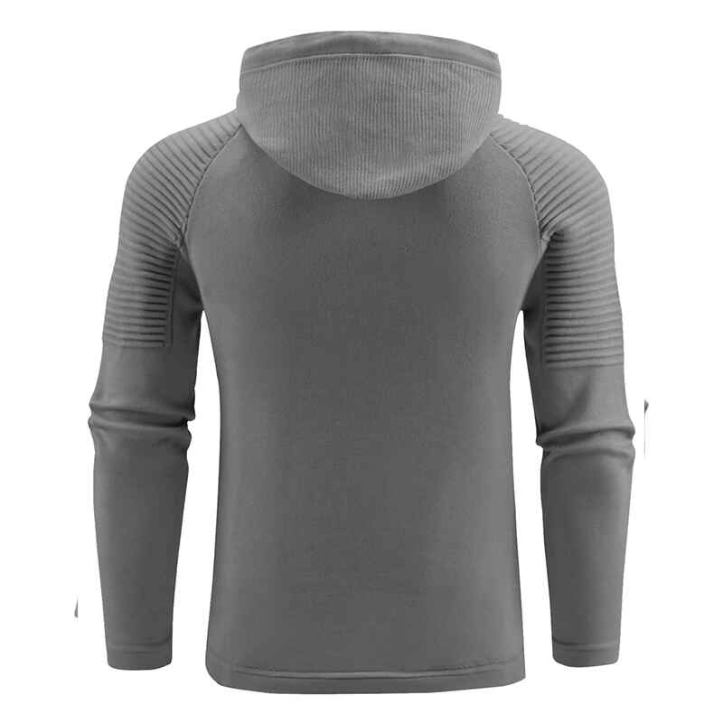 Grey-Mens-Autumn-And-Winter-Stylish-Fitness-Sports-Long-Sleeve-Hoodie-G094-Back