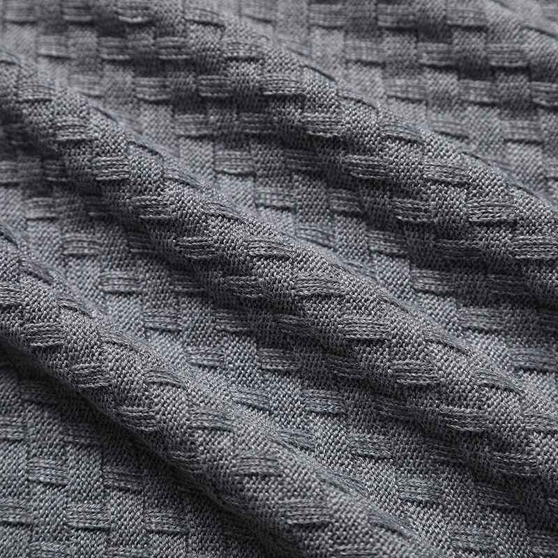 Grey-Mens-Casual-Slightly-Stretch-Cotton-Blend-Drawstring-Pullover-Kangaroo-Pocket-Hooded-Knitted-Sweater-G095-Detail-2