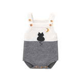 Grey-Newborn-Baby-Boy-Color-Block-Knit-Sleeveless-Cute-Kitten-Pattern-Bodysuit-Jumpsuit-Set-Sleeveless-A015