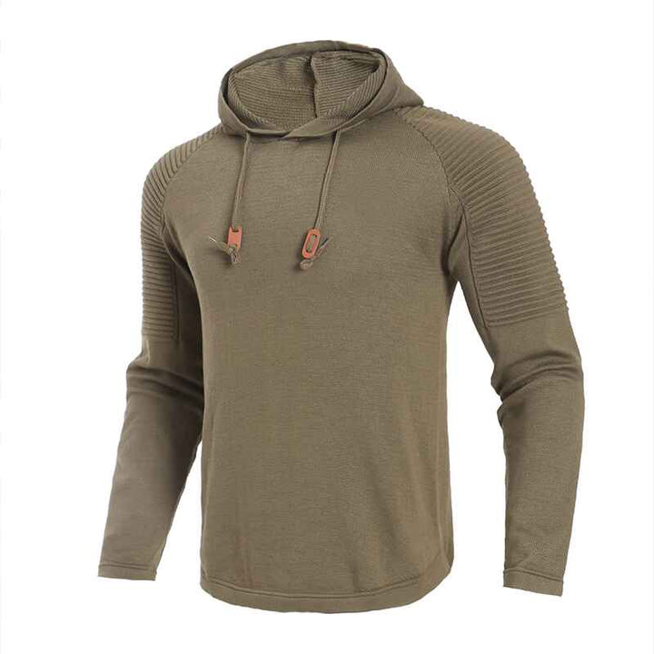 Light-Brown-Mens-Autumn-And-Winter-Stylish-Fitness-Sports-Long-Sleeve-Hoodie-G094-Side