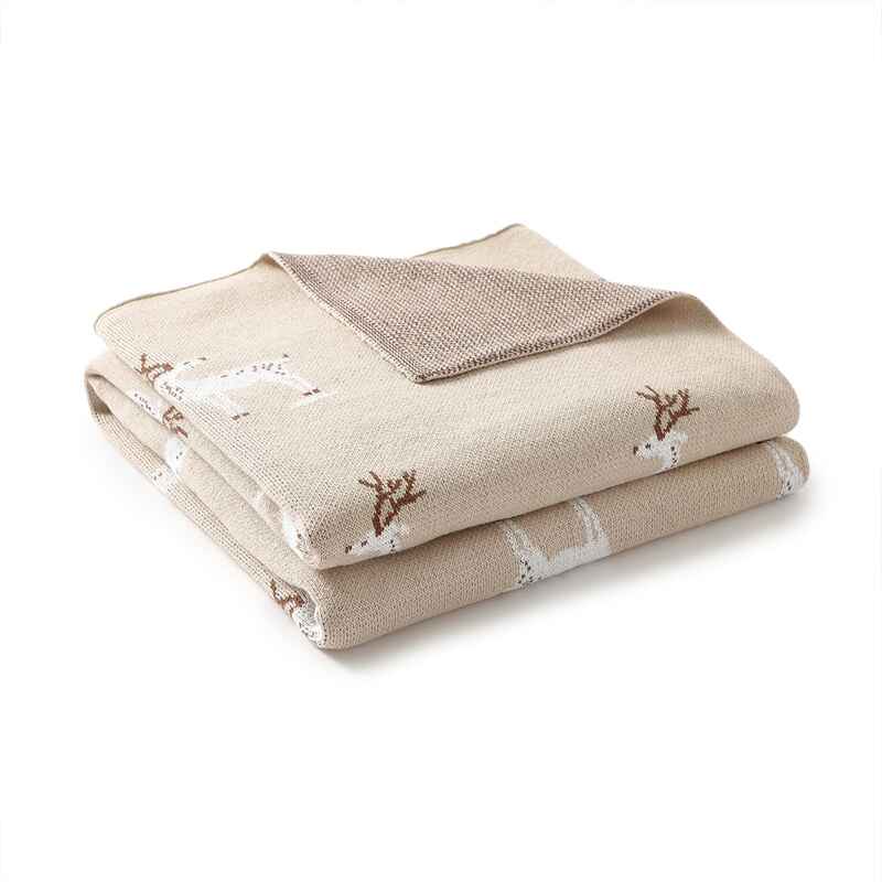 Light-Camel-Knit-Baby-Blankets-in-Cable-Pattern-Organic-Cotton-Blankets-for-Crib-or-Stroller-Receiving-Blankets-A061