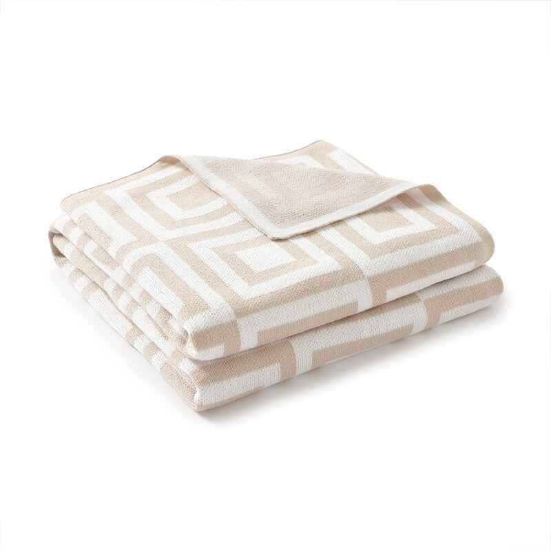 Light-Camel-Knit-Baby-Swaddling-Blanket-Cotton-Lightweight-Soft-Cozy-Receiving-Swaddle-Crib-Stroller-Quilt-Blanket-A062