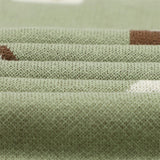 Light-Green-100_-Cotton-Baby-Blanket-Knit-Soft-Cozy-Swaddle-Receiving-Blankets-Toddler-Infant-Blanket-with-Lovely-House-A044-Detail-2