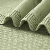 Light-Green-Baby-Blanket-Cotton-Knit-Soft-Cozy-Newborn-Boy-Girls-Swaddle-Receiving-Blanket-A076-Detail-1