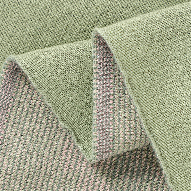 Light-Green-Swaddling-Baby-Blanket-for-Girls-and-Boys-100_-Cotton-Knit-Buttery-Soft-Cozy-Receiving-Swaddle-Crib-Stroller-Blanket-A059-Detail-3