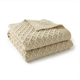 Mika-Cute-New-York-Premium-Soft-Cotton-Cable-Knit-Baby-Blankets-Receiving-Blanket-A064