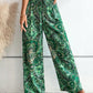 Women's Boho Palazzo Pants Wide Leg Beach Pants High Waisted Lounge Pants