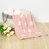 Pink-100_-Cotton-Baby-Blanket-Knit-Soft-Cozy-Swaddle-Receiving-Blankets-Toddler-Infant-Blanket-with-Lovely-Sun-Flower-A041-Scenesl-6