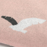 Pink-Baby-Blanket-Knit-Cellular-Toddler-Blankets-for-Boys-and-Girls-A055-Detail-5