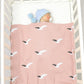 Pink-Baby-Blanket-Knit-Cellular-Toddler-Blankets-for-Boys-and-Girls-A055-Scenes-5