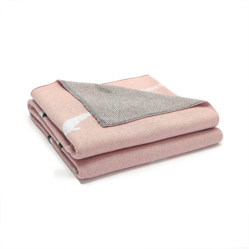 Pink-Baby-Blanket-Knit-Cellular-Toddler-Blankets-for-Boys-and-Girls-A055