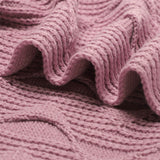 Pink-Cable-Knit-Baby-Blanket-Receiving-Blankets-Crochet-Safe-Natural-Blanket-for-Newborn-Boy-Girls-A034-Detail-1