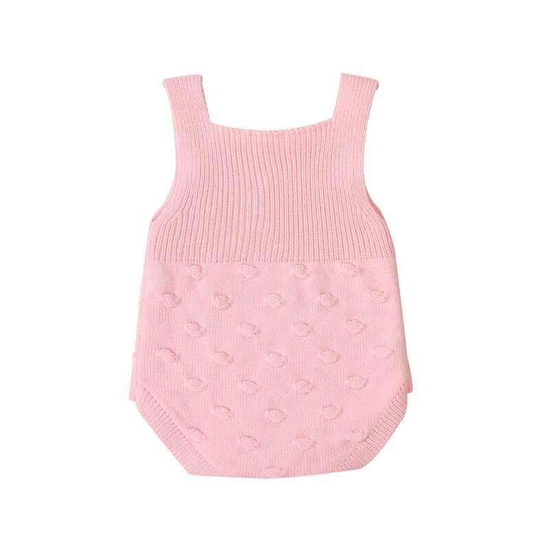 Pink-Infant-Baby-Girls-And-Boy-Summer-Outfits-Fly-Sleeve-Solid-Knit-Romper-Tops-Short-Pants-Headband-Casual-Clothes-Set-A011-back