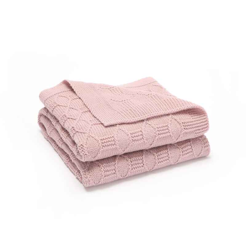 Pink-Jersey-Cotton-Quilted-Toddler-Blanket-Breathable-and-Warm-for-Boys-and-Girls-Baby-Blanket-A079