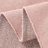 Pink-Knit-Baby-Blankets-in-Cable-Pattern-Organic-Cotton-Blankets-for-Crib-or-Stroller-Receiving-Blankets-A061-Detail-1