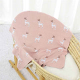 Pink-Knit-Baby-Blankets-in-Cable-Pattern-Organic-Cotton-Blankets-for-Crib-or-Stroller-Receiving-Blankets-A061-Scenes-4