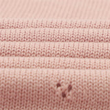     Pink-Knit-Baby-Receiving-Blankets-for-Girls-_-Boys-Gender-Neutral-100_-Soft-Fine-Loomed-Cotton-Quilt-Blanket-A045-Detail-2