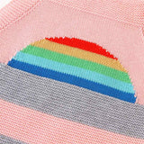 Pink-Newborn-Baby-Girl-Knit-Rainbow-Romper-Bodysuit-Sleeveless-Square-Neck-Jumpsuit-A029-Pattern