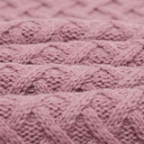 Pink-Waffle-Baby-Blankets-Nursery-Blankets-for-Boys-and-Girls-Swaddle-Blankets-Neutral-Soft-Lightweight-knitted-Blankets-A050-Detail-2