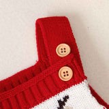     Red-Baby-Girl-Baby-Boy-Christmas-Elk-Jumpsuit-Sleeveless-Knit-Jumpsuit-Jumpsuit-A005-Detail-2
