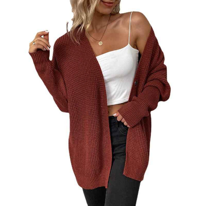 Red-Fall-Cardigan-Sweaters-for-Women-Oversized-Chunky-Kimono-Slouchy-Wrap-Batwing-Sleeve-Open-Front-Outwear-Coat-K624-Front-2