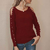 Red-Womens-Knit-Solid-Crop-Sweater-Crewneck-Long-Sleeve-Loose-Fit-Cropped-Knitted-Pullover-Top-Knitwear-Sweaters-K359