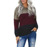Red-Womens-Sweater-Pullover-Casual-Long-Sleeve-Crewneck-Color-Block-Pullover-Knit-Sweater-for-Women-K206